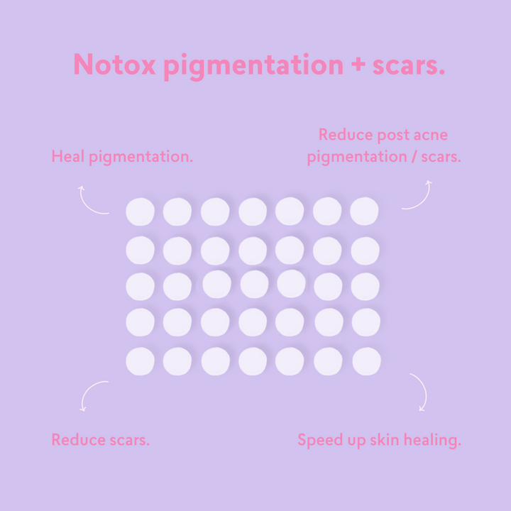 Notox - Pigmentation + Scar Silicone Patches