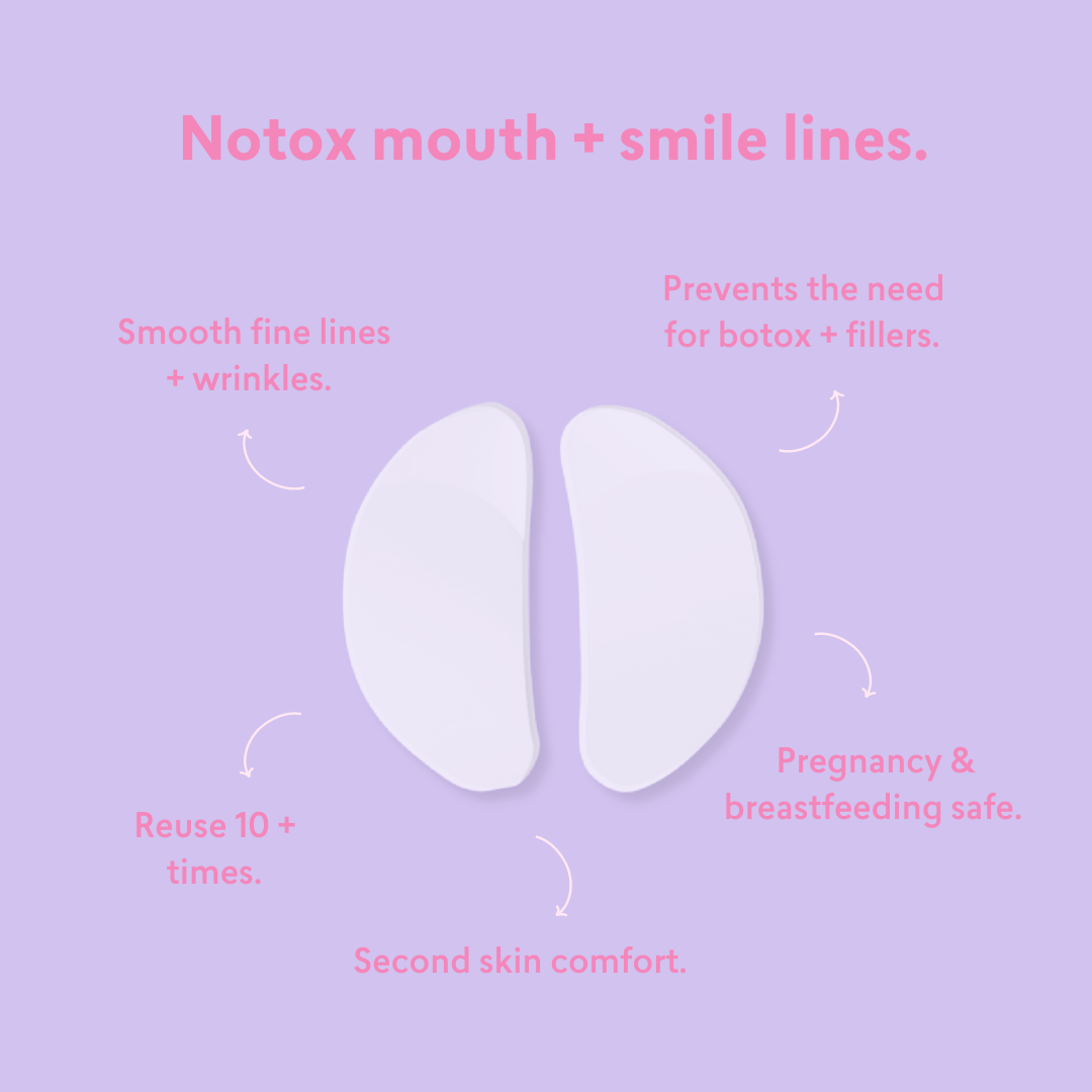 Notox - Mouth + Smile Lines Silicone Patches
