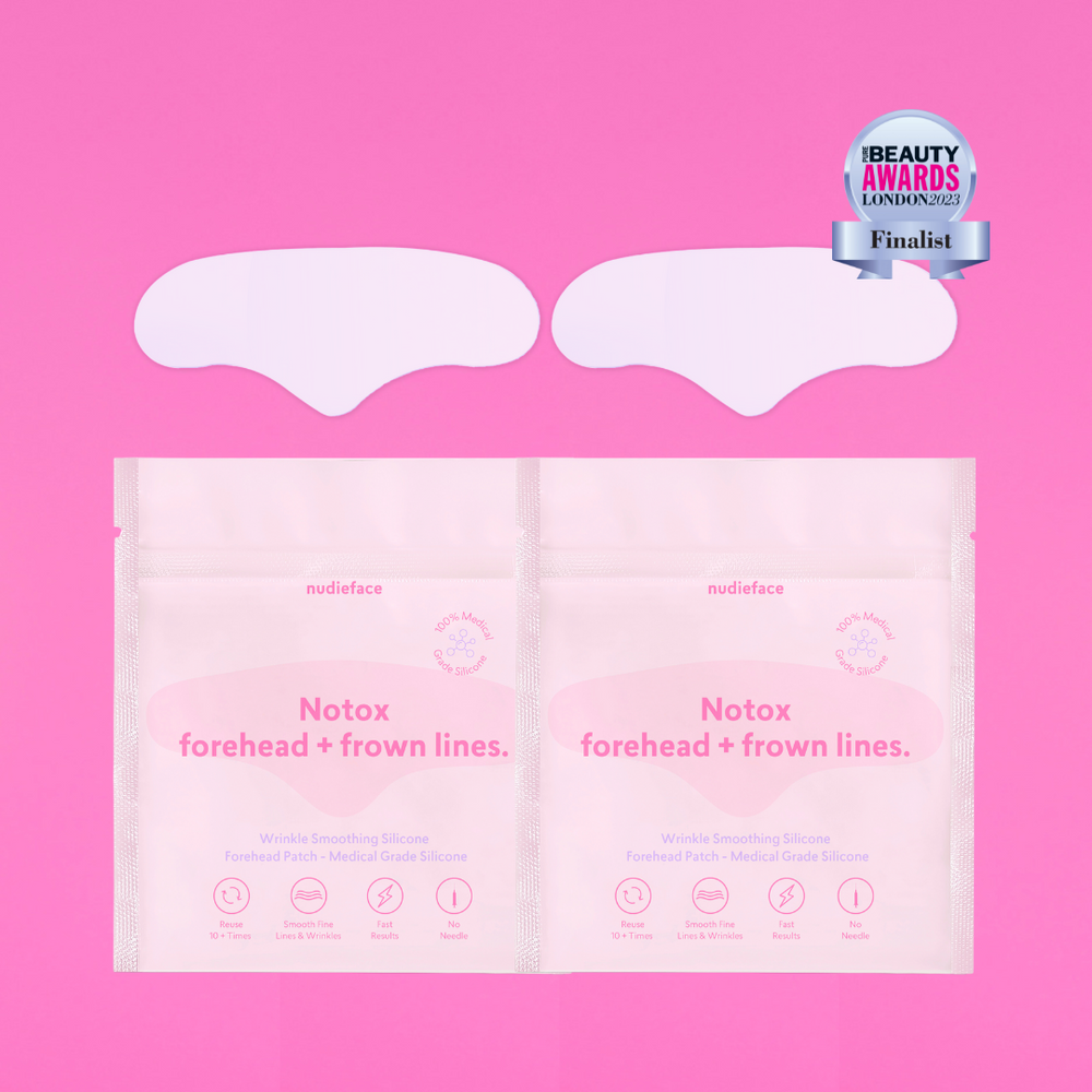 Notox - Forehead + Frown Lines Silicone Wrinkle Patches (2 PACK)