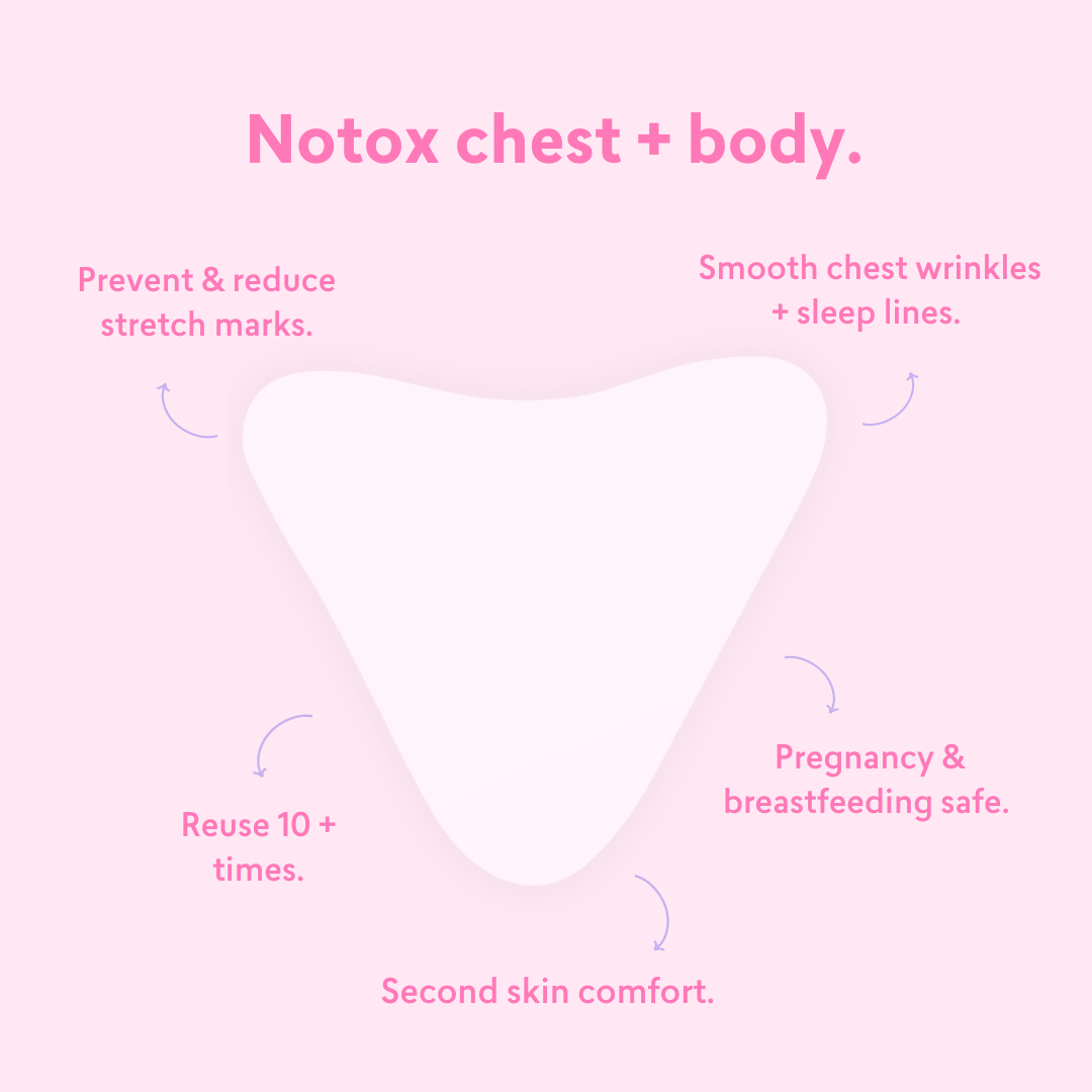 Notox - Chest + Body Silicone Wrinkle Patch