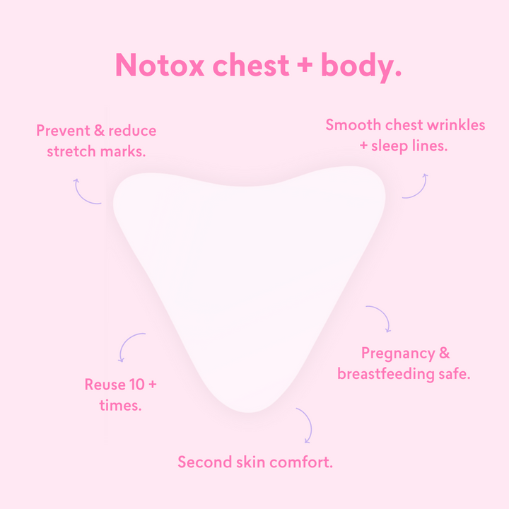 Notox - Chest + Body Silicone Wrinkle Patch (2 PACK)