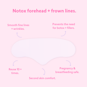 
            
                Load image into Gallery viewer, Notox - Forehead + Frown Lines Silicone Wrinkle Patches (2 PACK)
            
        