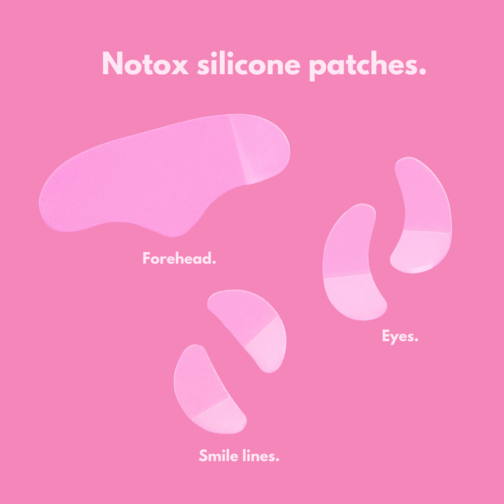 Notox - Forehead + Frown Lines Silicone Wrinkle Patches (2 PACK)