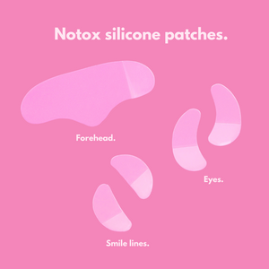 
            
                Load image into Gallery viewer, Notox - Forehead + Eyes + Smile Lines Silicone Patches
            
        